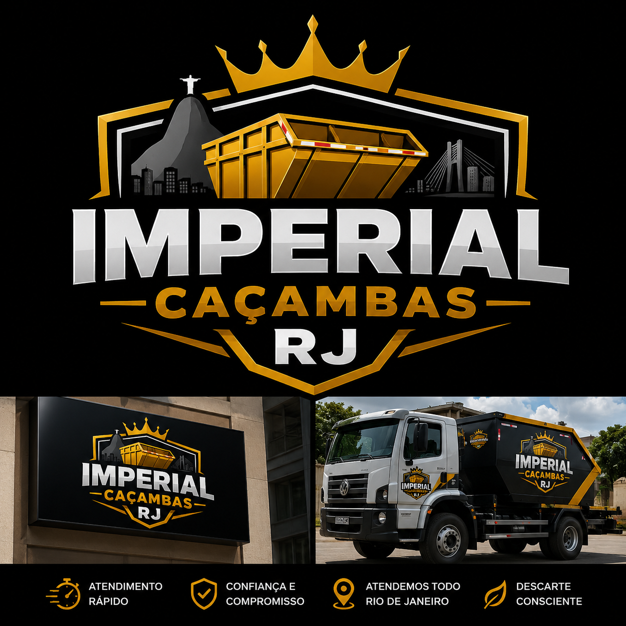 Imperial Caçambas RJ – Empresa especializada em aluguel de caçambas